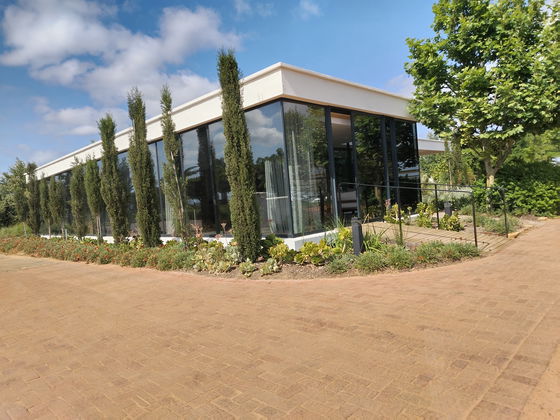 Entrance to Vergenoegd Löw in Western Cape, Stellenbosch — a 5-star escape into luxury, wine, vineyards and nature!