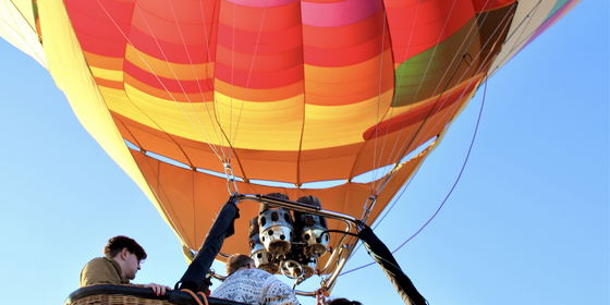 Cape Town: Hot Air Ballooning over the Cape Winelands