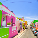 The Bo-Kaap is one of Cape Town's most distinct neighbourhoods in South Africa