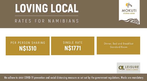 Namibian Rate - locals only