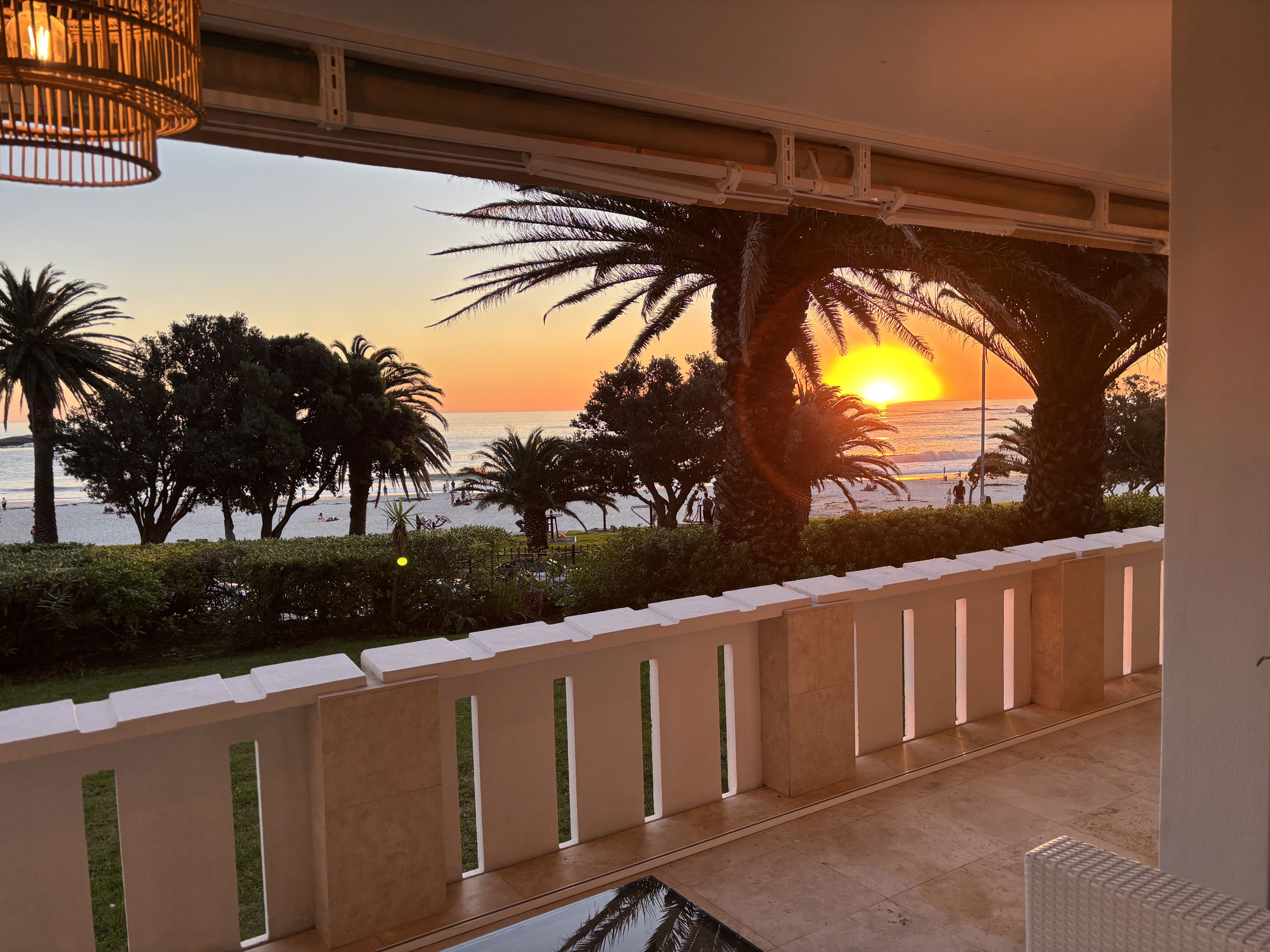 Balcony sunsets