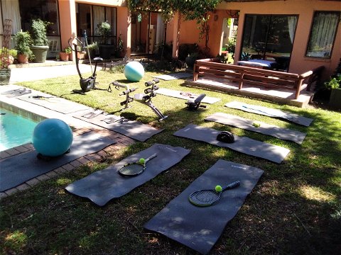 Experience more than just a pillow and breakfast. At Wishingwell lodge we have a Personal Fitness Trainer with a fun workout session for beginners and advance fitness levels. 