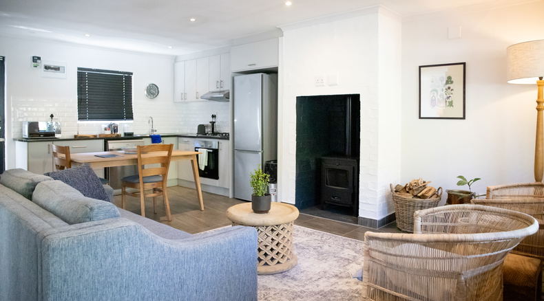 Self catering cottage at Mont Angelis Stellenbosch on Wine Farm