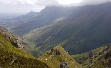 Hiking in Jonkershoek Valley Stellenbosch