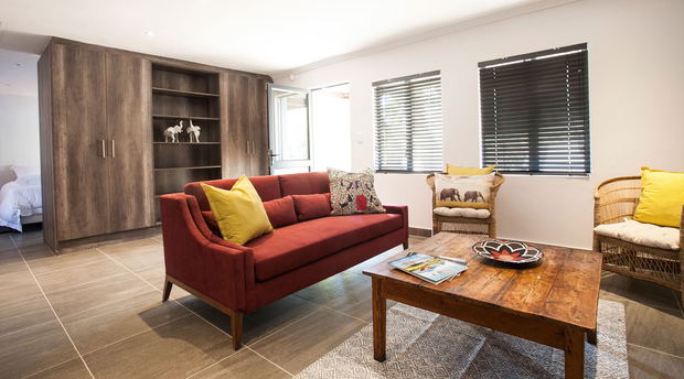 Farm accommodation Stellenbosch wine farm Dornier self-catering