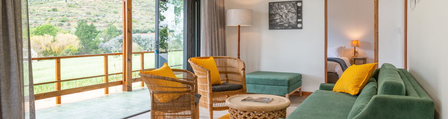 A room with a view at Mont Angelis Stellenbosch