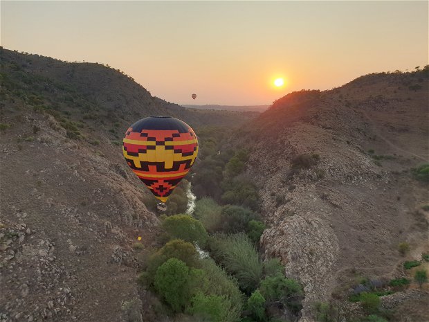 Hot Air Balloon Rides through the Swartkops Gorge