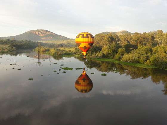 Hot Air Ballooning over the Crocodile River