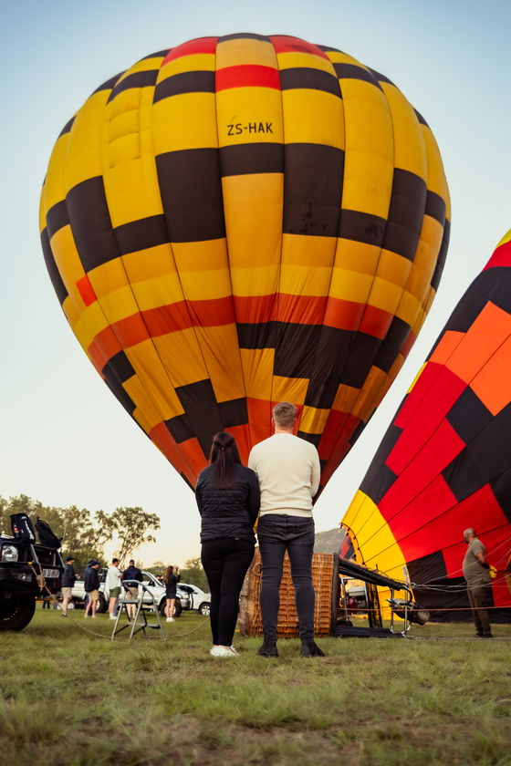 Hot air ballooning