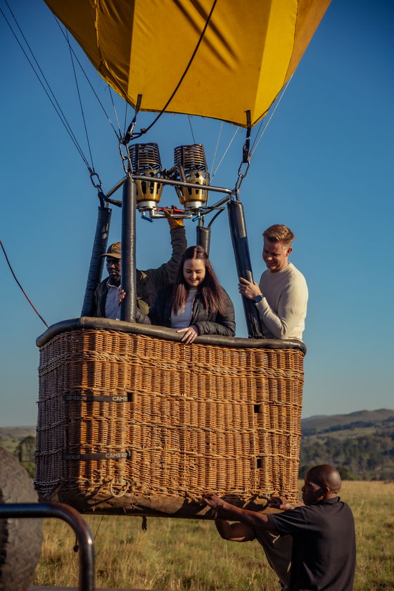 Hot air balloon rides