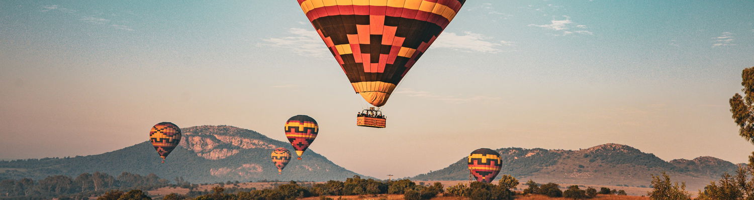 Hot air balloon rides