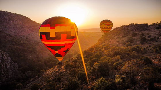 Hot air balloon rides