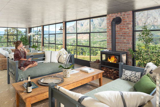 Enjoy views, wine and fires at De Zeven Guest Lodge, Stellenbosch, South Africa with theirWinter Special Offer