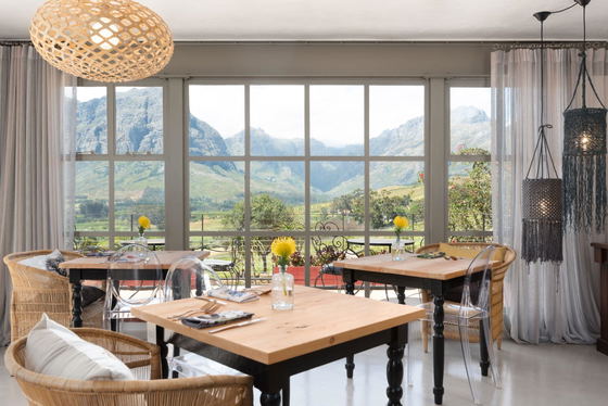 restaurants banhoek valley