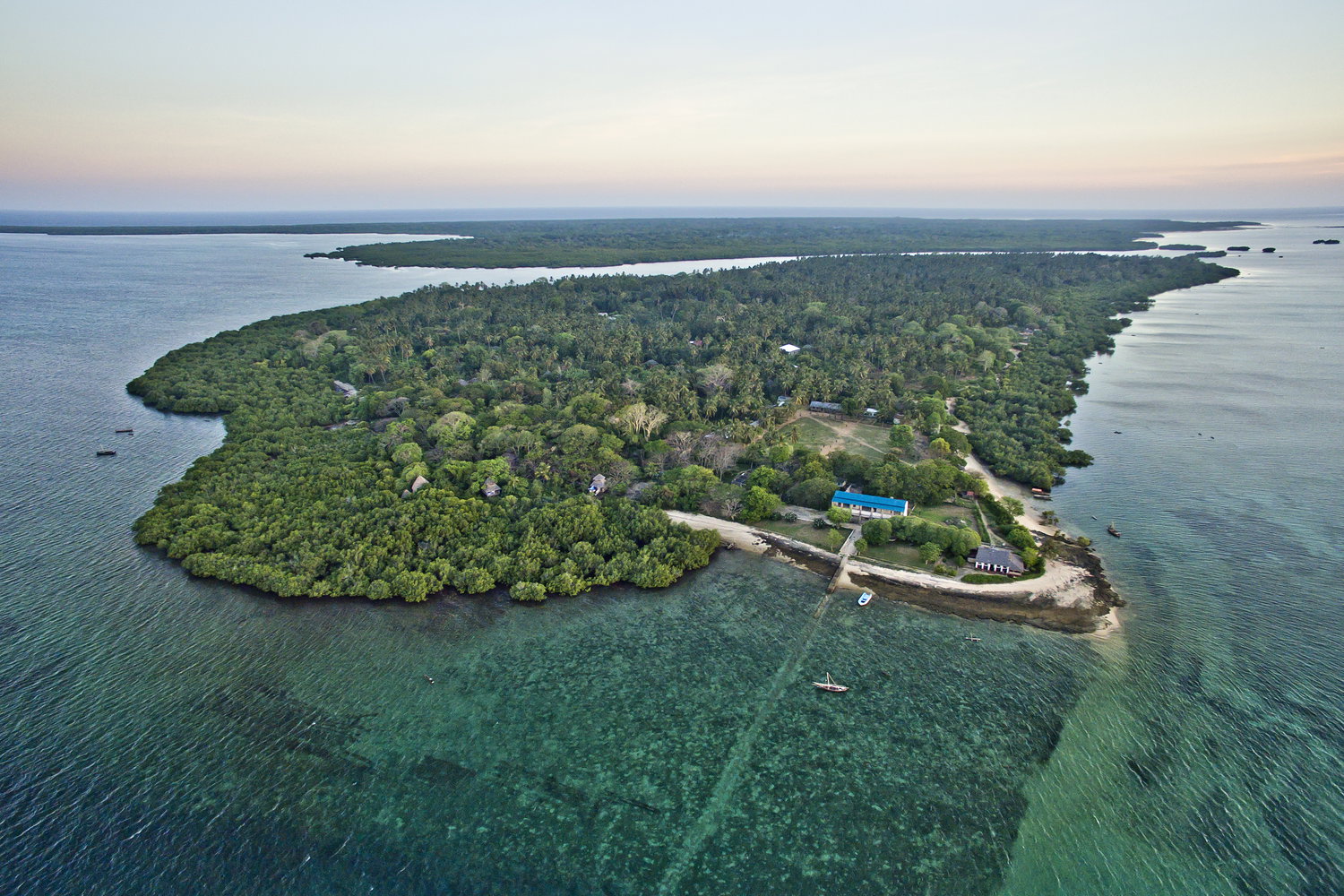 Chole Island aerial