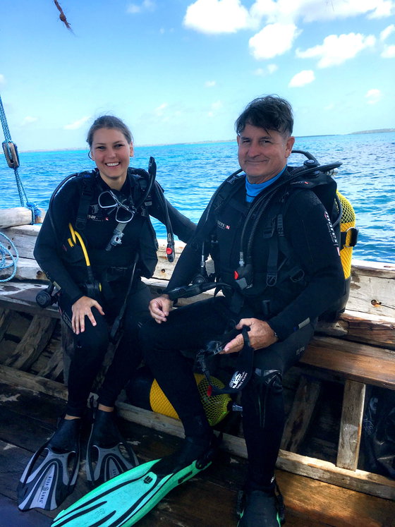 PADI scuba diving course at Mafia Island Tanzania