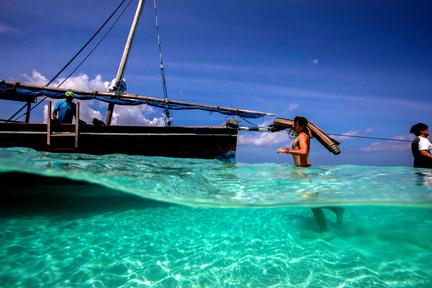 snorkeling on island holiday