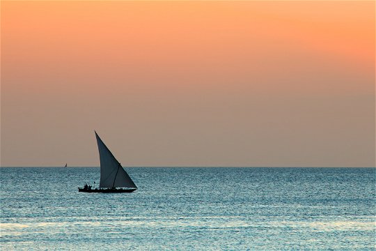 sunset sailing island holiday