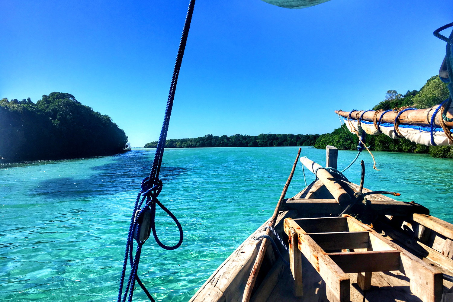 boat cruise on island holiday