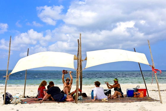 sandbar picnic on an island sandbar picnic on an island