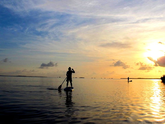 supping on an island supping on an island