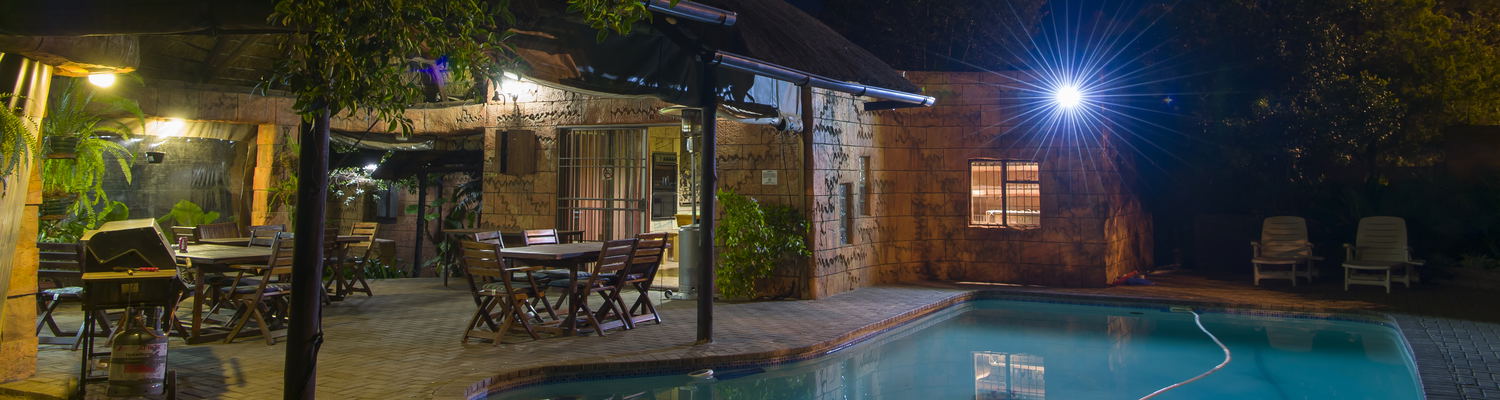 Braai Facilities next to Pool and Lapa