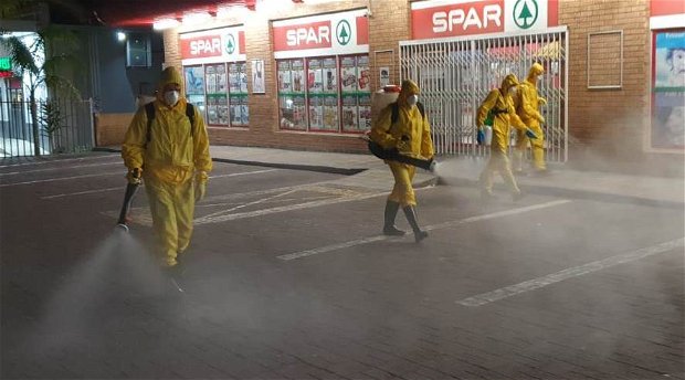 St Lucia volunteers making sure our streets are safe - coivd19 