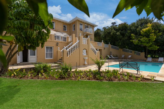 Pool View with loungers & towels provided