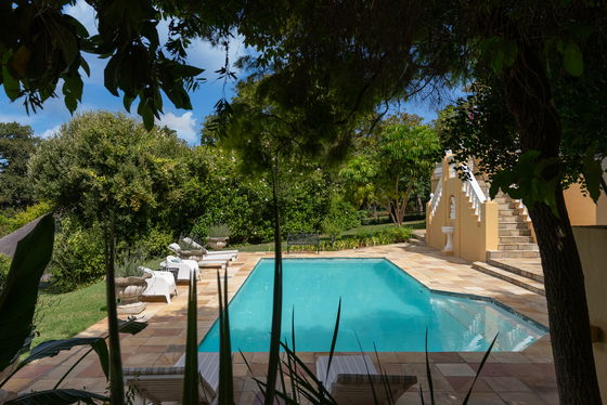 Pool View with loungers & towels provided