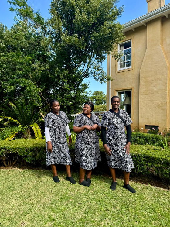 Our Devonport House staff (right to left): Primrose, Sibo & Nombi