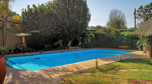 Pool and garden view