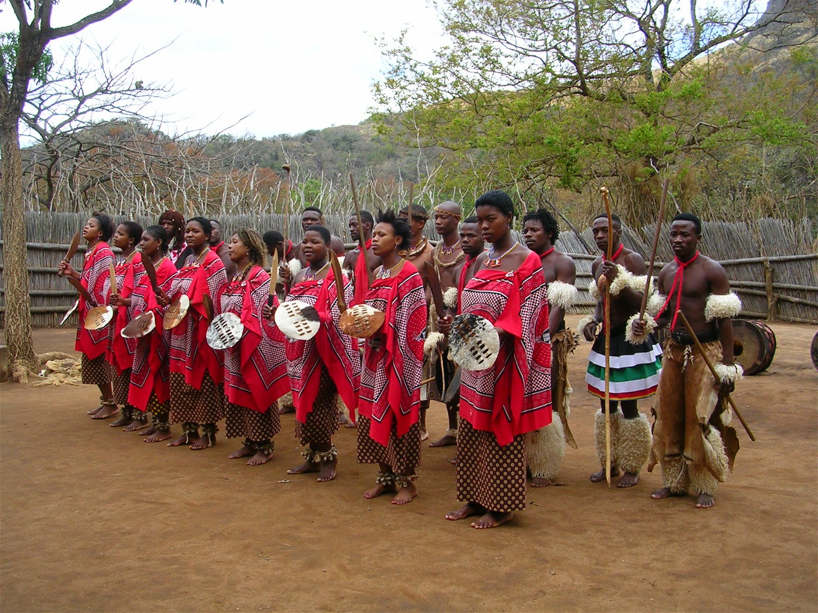 Swaziland Cultural Village Dancers