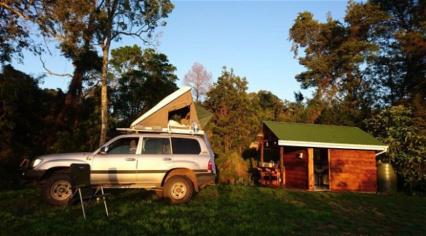 Exclusive campsite 1 with private shower, toilet and scullery unit Exclusive campsite 1 with private shower, toilet and scullery unit