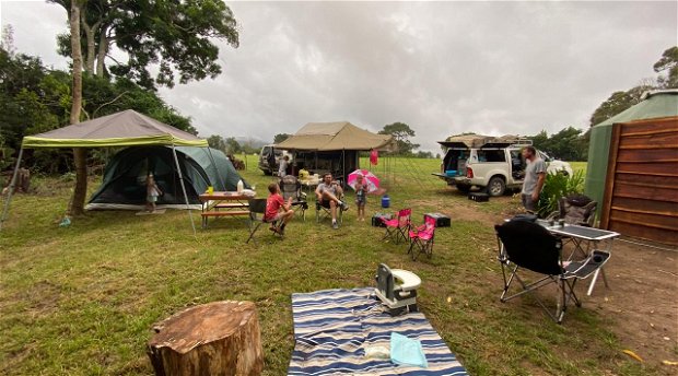 Exclusive Campsite 2 is a grassy campground behind the Plant nursery, at the edge of the forest Exclusive Campsite 2 is a grassy campground behind the Plant nursery, at the edge of the forest