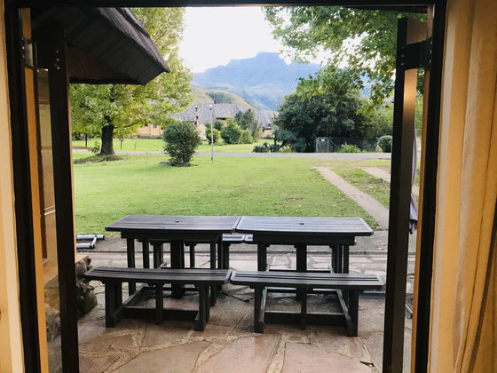 Outside Eating Area