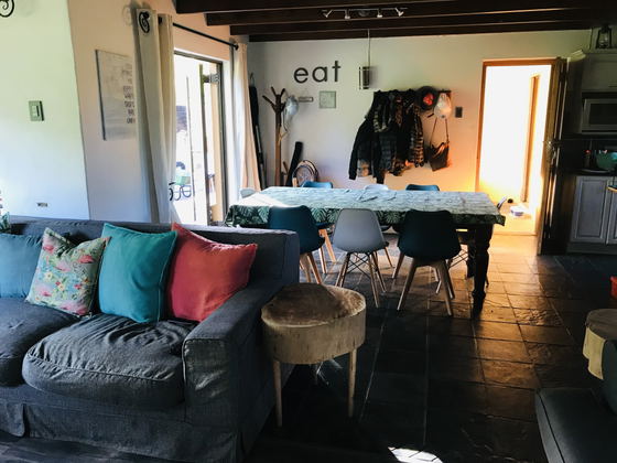 From the Living Area to the Dining Area