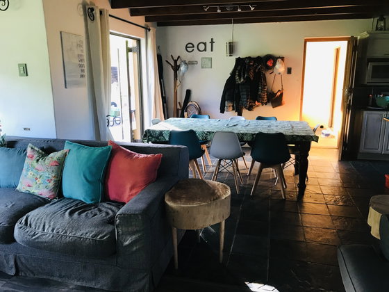From the Living Area to the Dining Area From the Living Area to the Dining Area