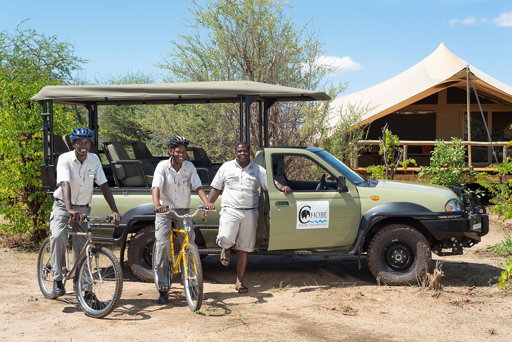 local village bicycle tour botswana