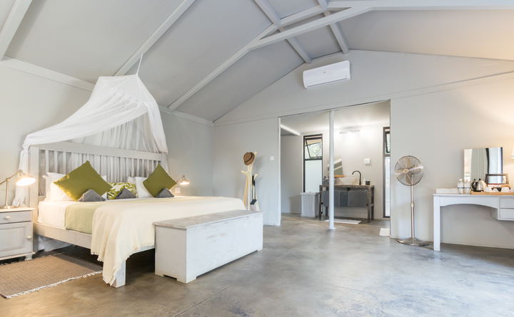 Luxury tented accommodation
