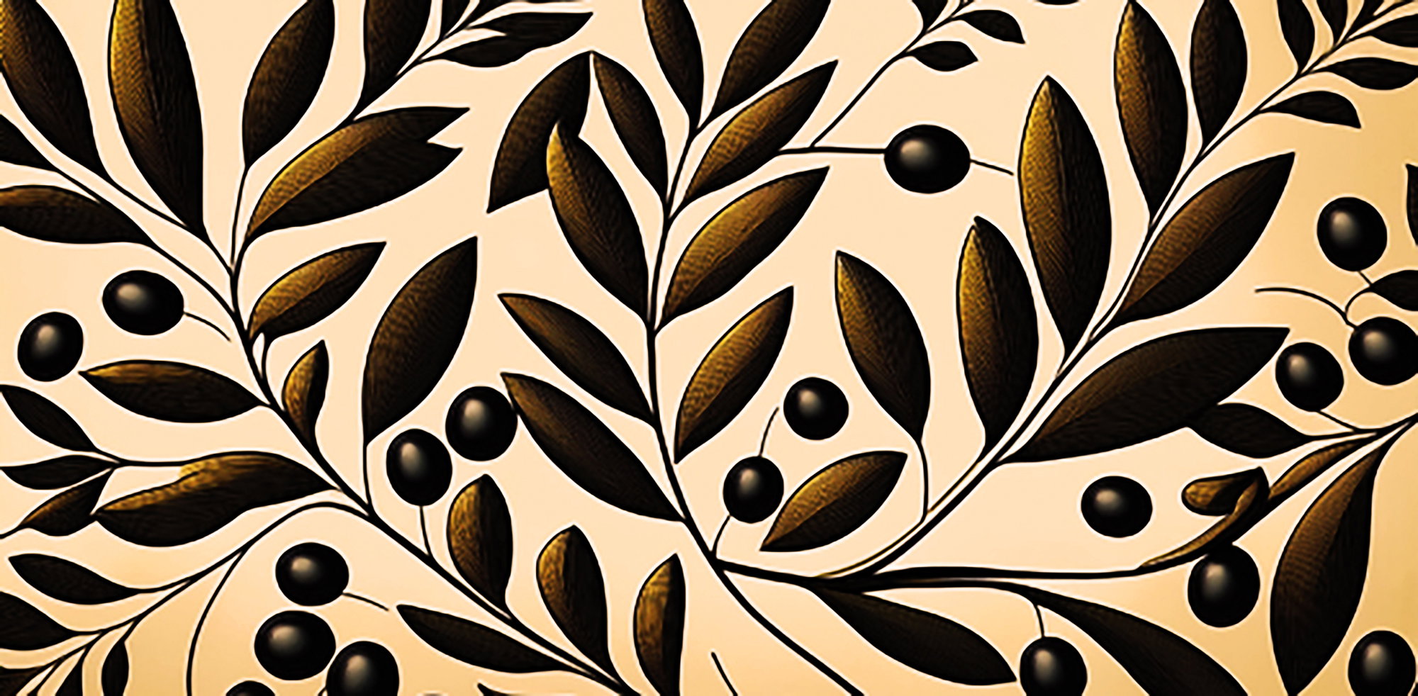 Olive Tree Pattern used for the new studio space