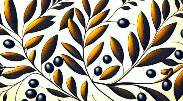 Olive Tree Pattern used for the new studio space