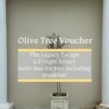 our biggest supporter get a weekend in a Suite and an olive tree in their name our biggest supporter get a weekend in a Suite and an olive tree in their name