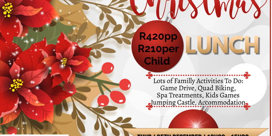 Christmas Family Lunch in Dinokeng 2025