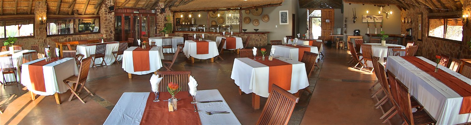 Restaurant in Dinokeng near Camp Discovery Ala Carte Menu and Bar