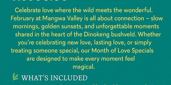 Month of Love Specials