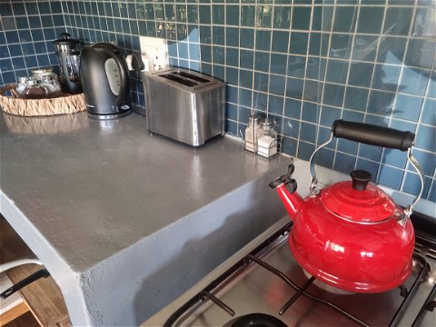 Le Creuset kettles in all our units