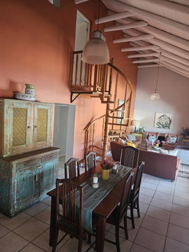 Coetzer house kitchen and living area Coetzer house kitchen and living area