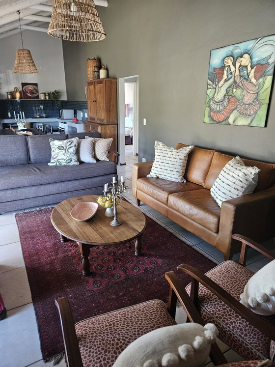Benjamin leather couch