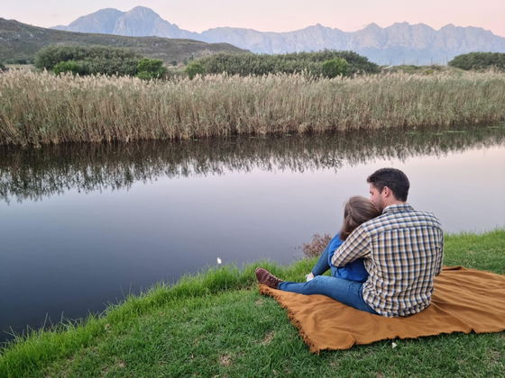 Picnic with your love one on the banks of the Breede