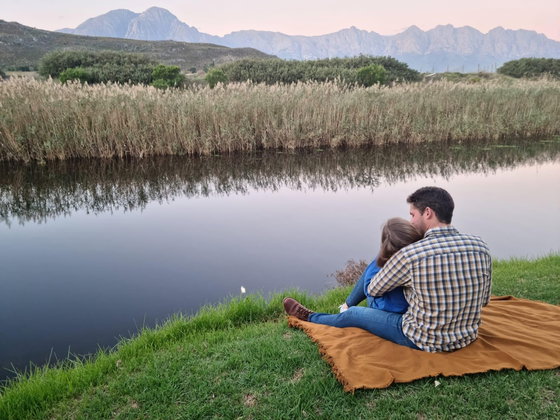 Picnic with your love one on the banks of the Breede